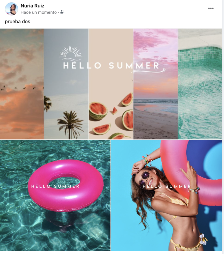 todas las medidas para facebook