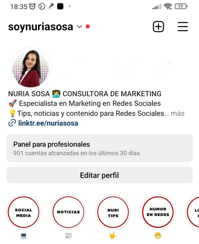 medida para imagen de perfil de instagram 2023